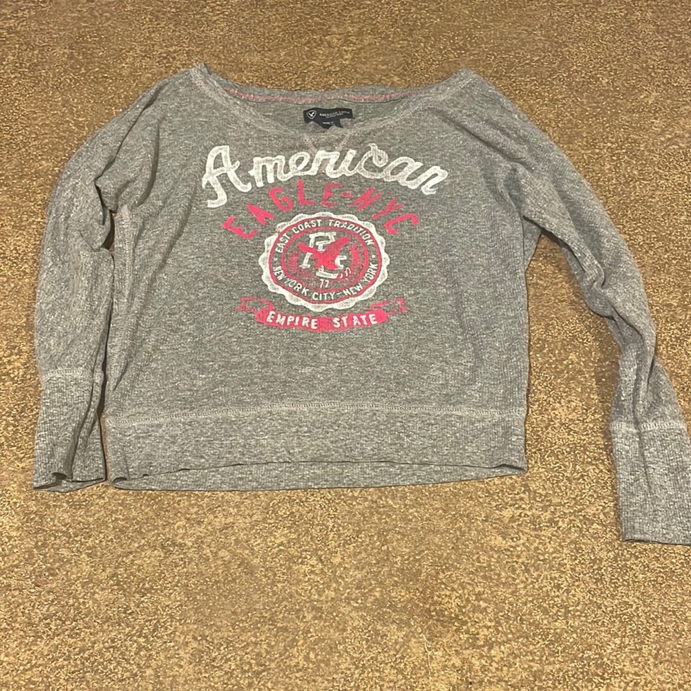American Eagle Sweater, Well Worn, No Stains, No Holes.